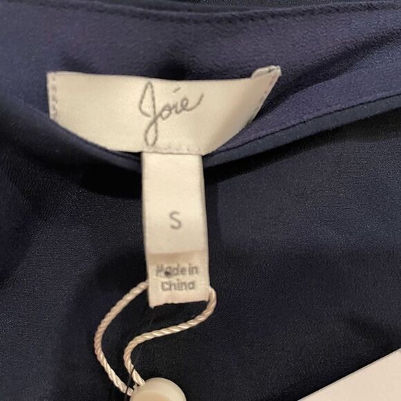 NWT Joie EDYTE Dress Color-blocked Nautical Dress Navy Small $348 - Picture 9 of 10